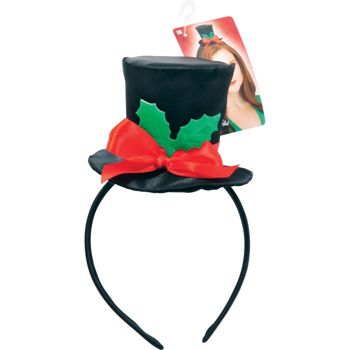Holiday Headband Holly Hat