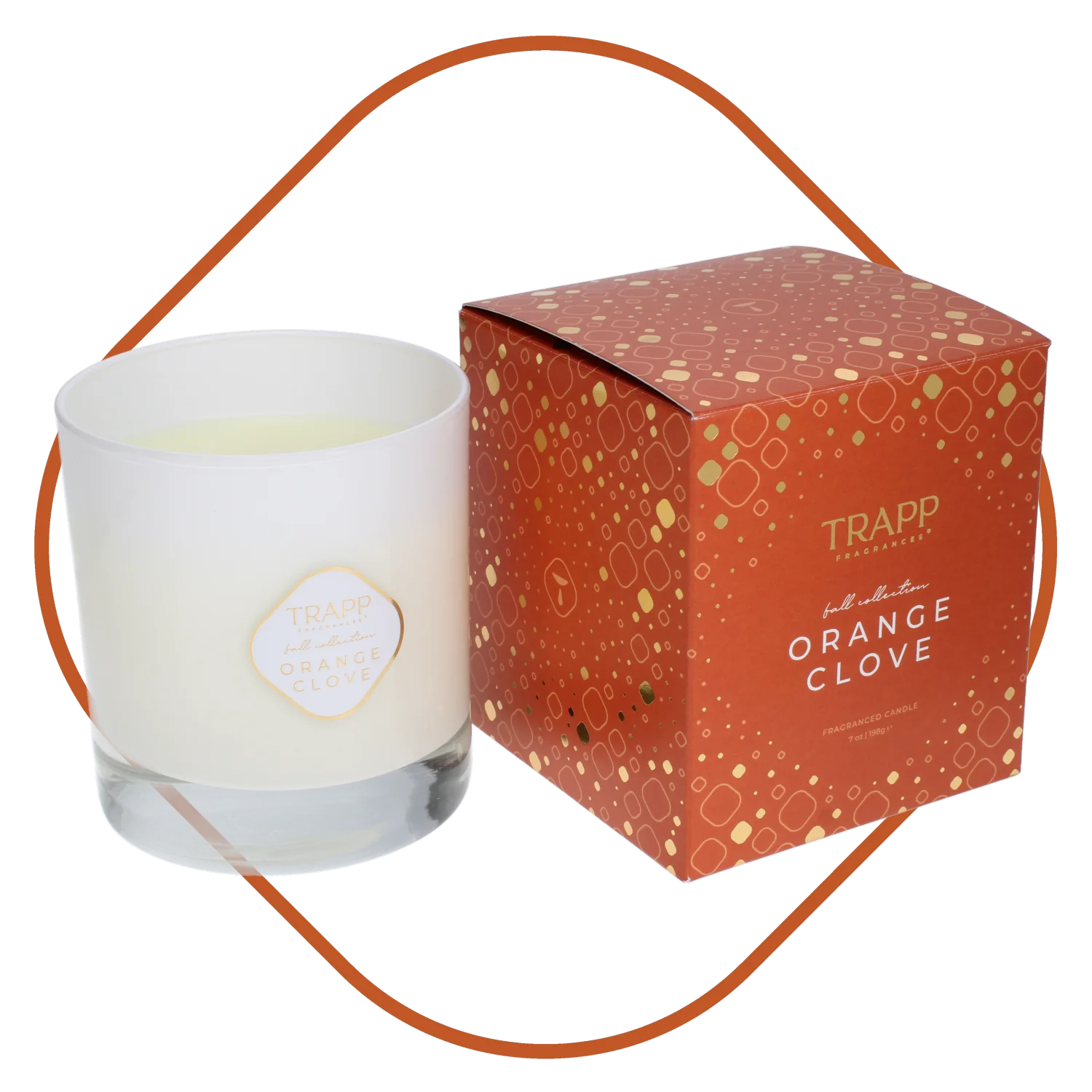 Seasonal Candle Orange Clove 7 oz. Candle