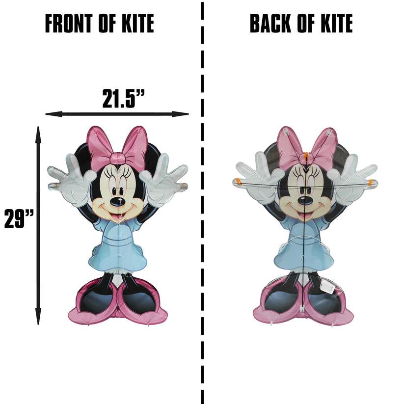 WindNSun SkyPals Minnie Mouse Nylon Kite, 24 Inches Tall