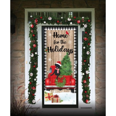 30” x 72” Door Home Holidays