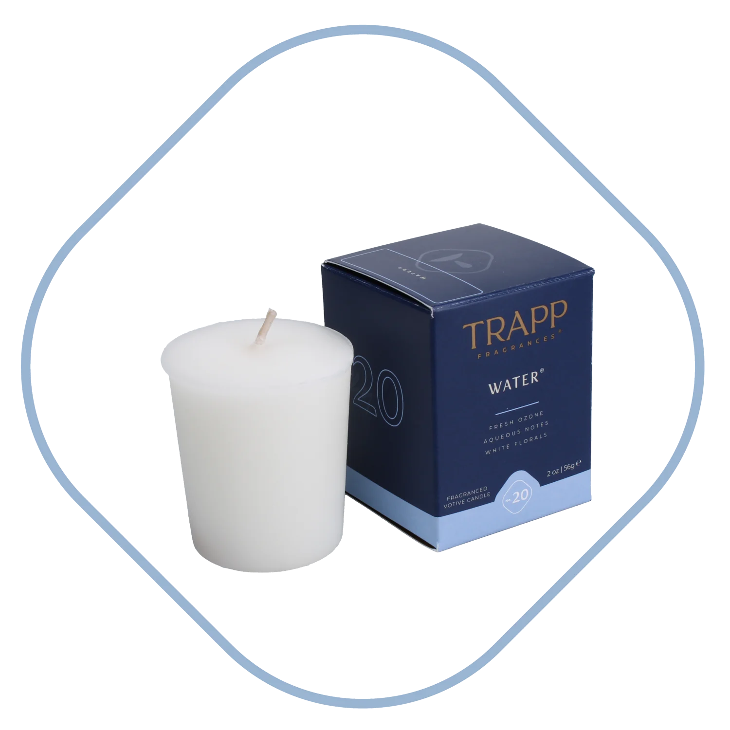 2oz Water Votive Candle