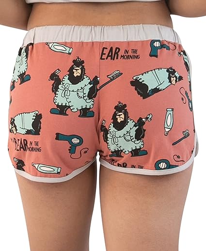 Bear in AM Women's PJ Short