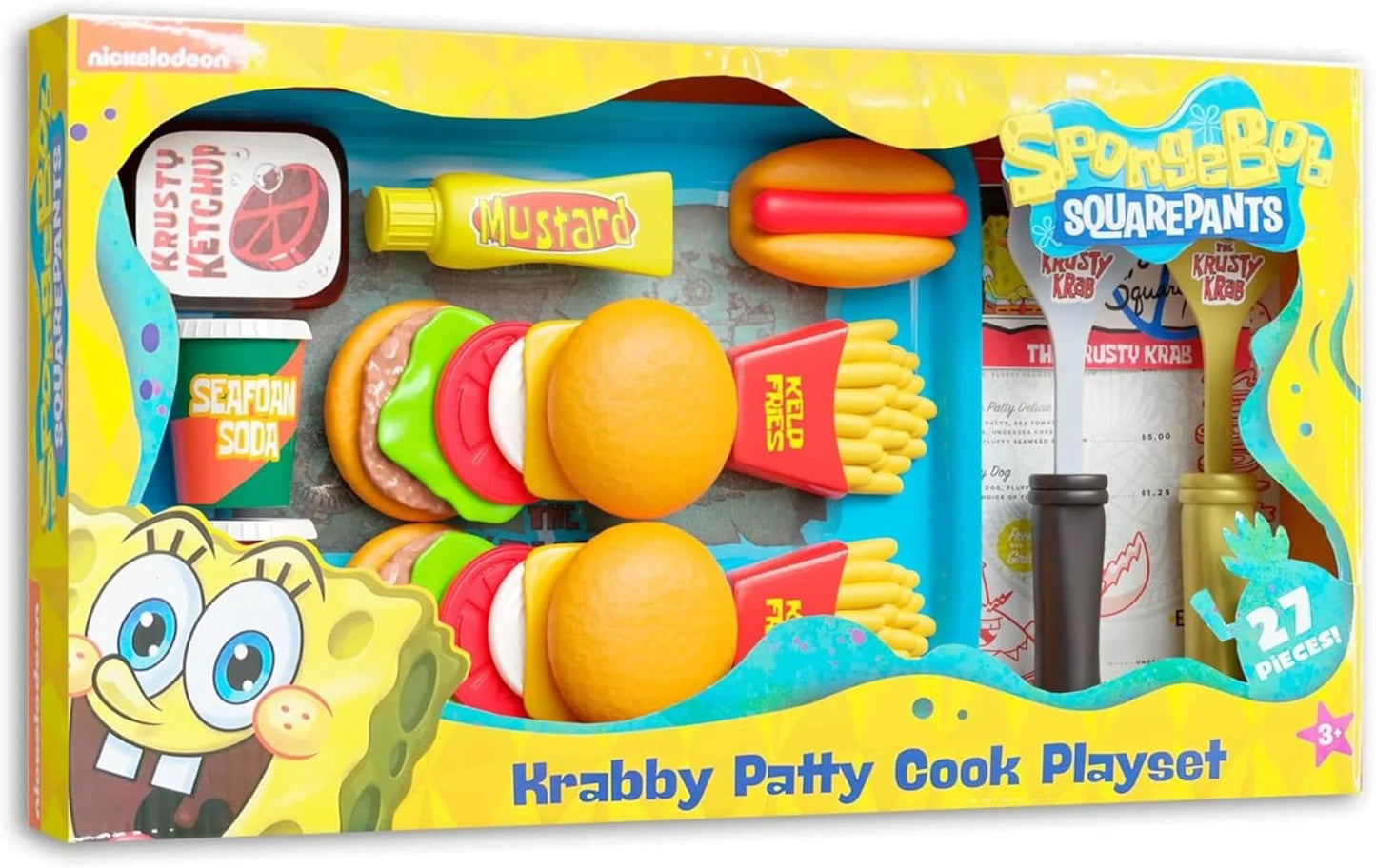 Spongebob Krabby Patty Playset