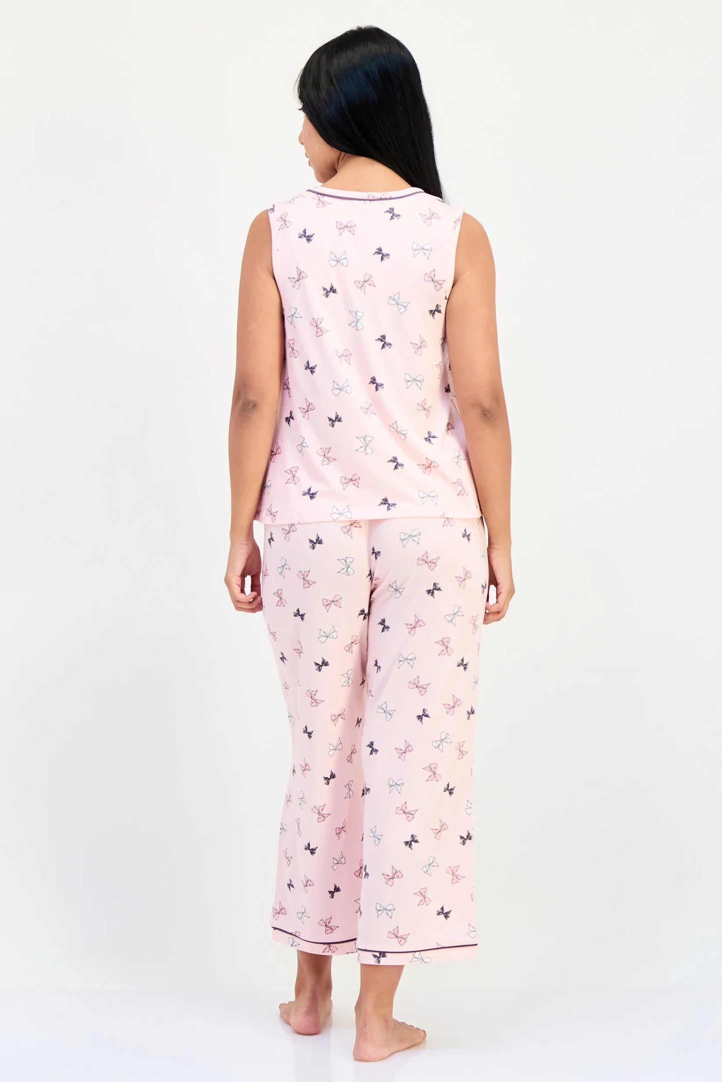 Tank Knit Pj Set Pink