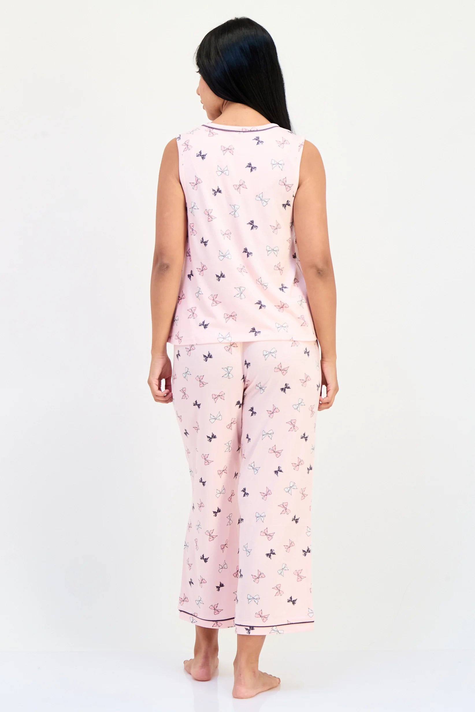 Tank Knit Pj Set Pink