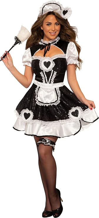 Sequin French Maid