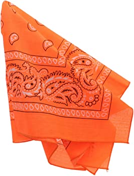 Neon Orange Bandana