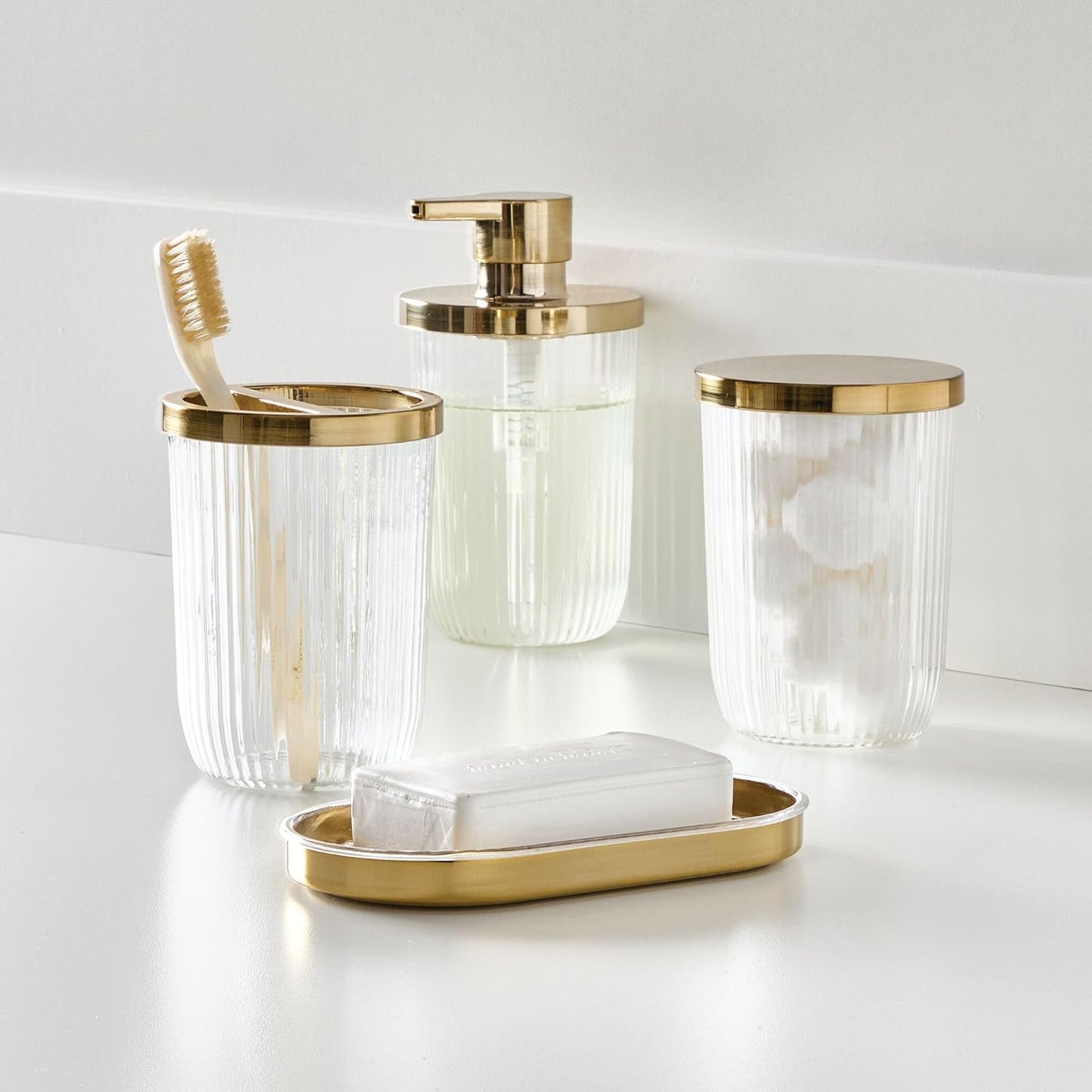 Glass Toothbrush Holder