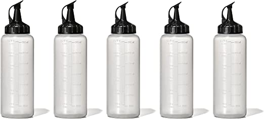 OXO Good Grips Chef’s Squeeze Bottles – 5-Pack
