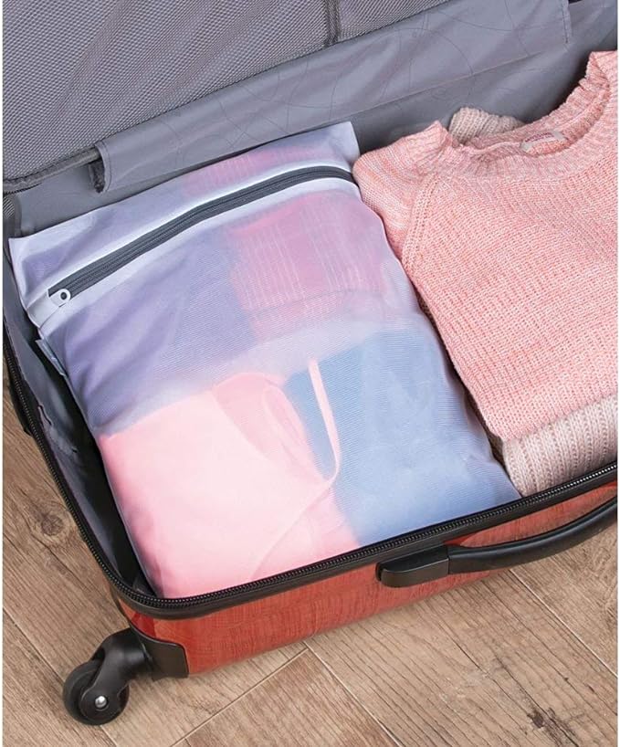 Mesh Wash Bag - Medium White