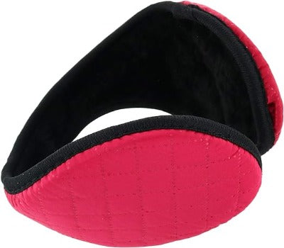 LADIES QUILTED BACK-WRAP EAR WARMER PINK
