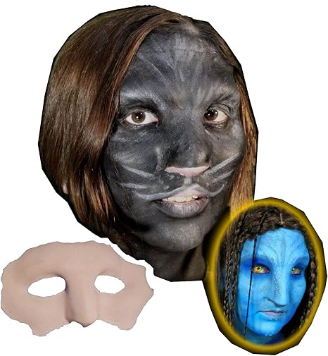 Cat Native Avatar Inspired Prosthetic Mask