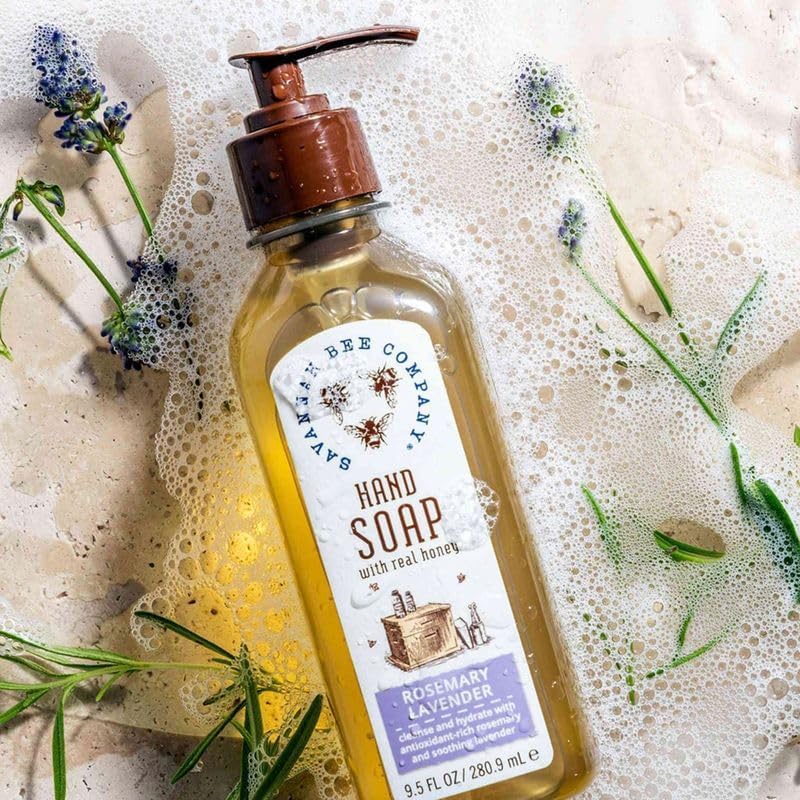 Liquid Hand Soap Rosemary Lavender 9.5oz