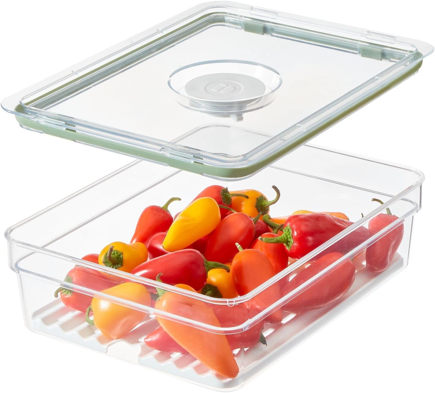 iD Fresh Medium Short Produce Bin with Insert Tray