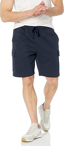 Men's Cargo Fleece Short Navy