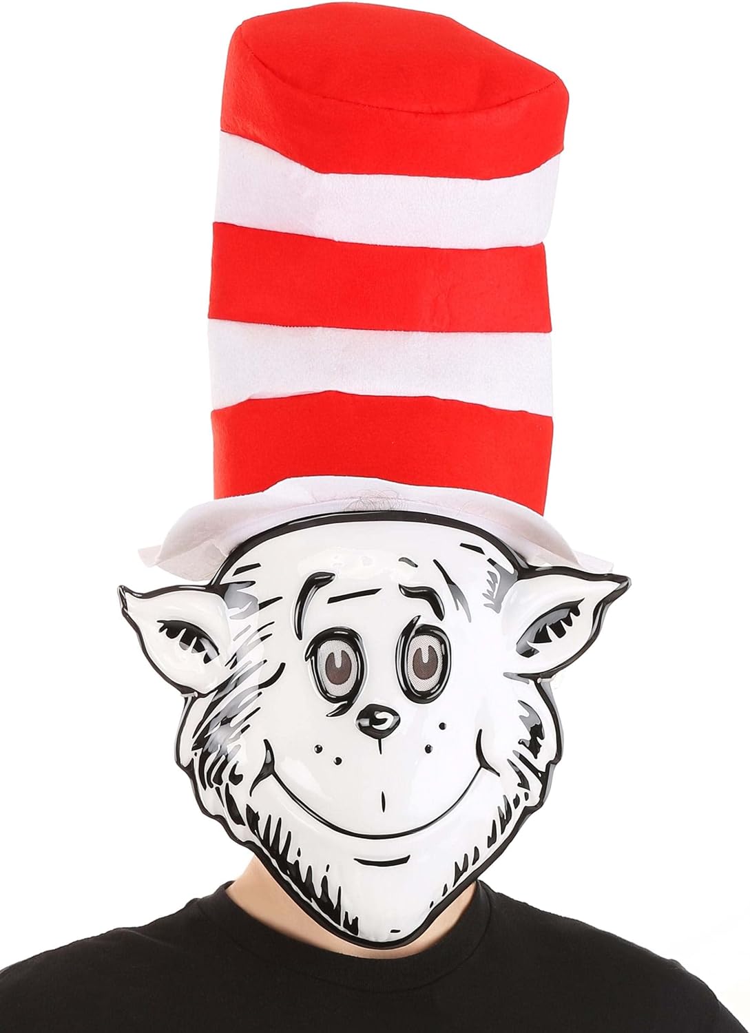 The Cat in The Hat Vacuform Mask and Hat Kid