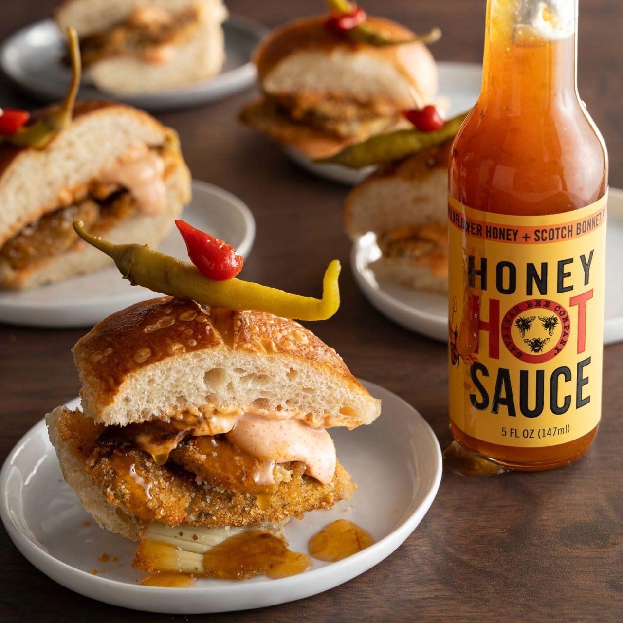 50z Scoth Bonnet Honey Hot Sauce