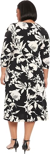 Dress Black Cream - London Times