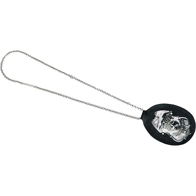 Police Shield Necklace