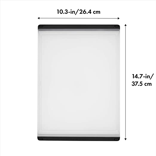 OXO GG UTILITY CUTTING BOARD TRANSLUCENT