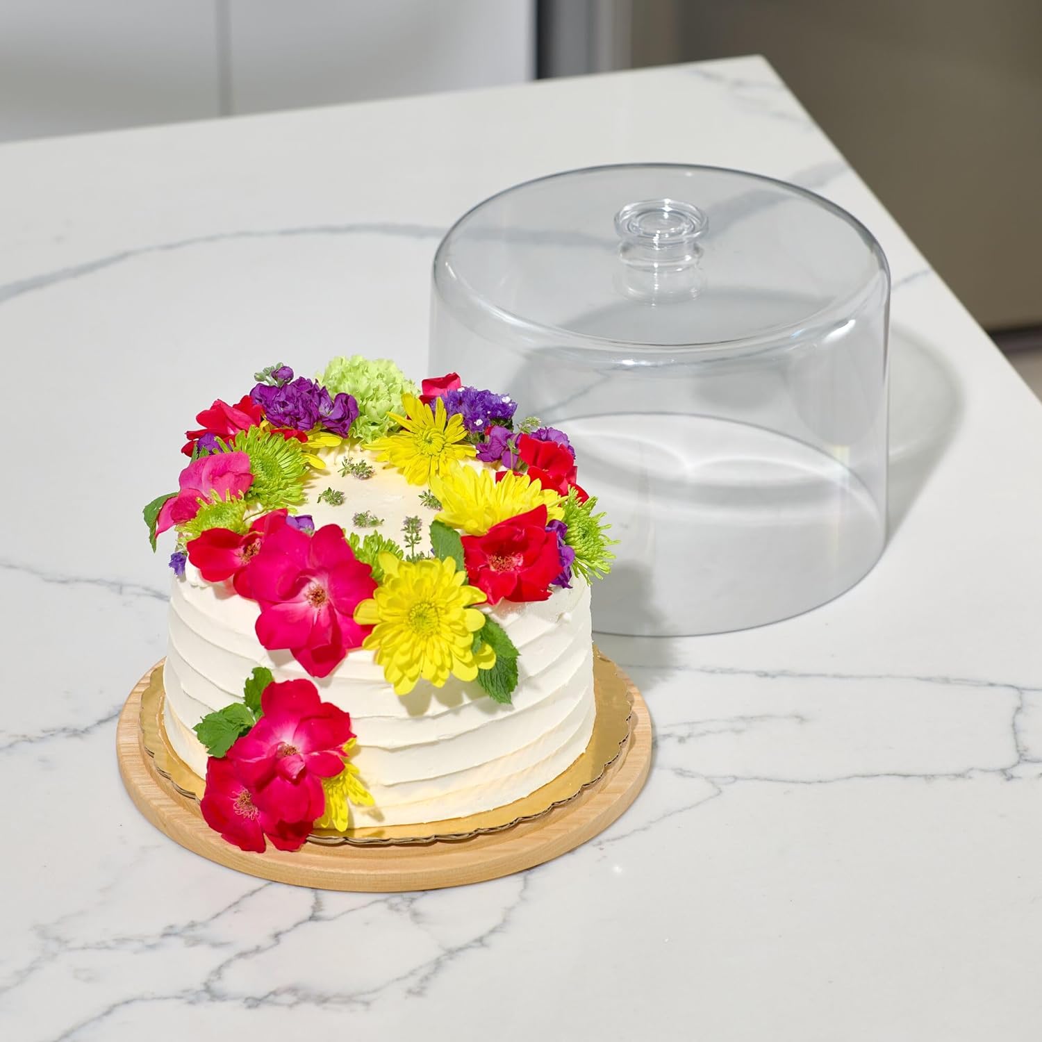 Cake Dome Clear/Natural