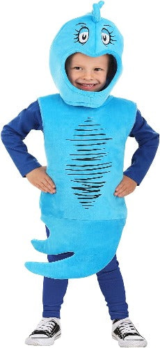 Dr. Seuss Kids Blue Fish Toddler