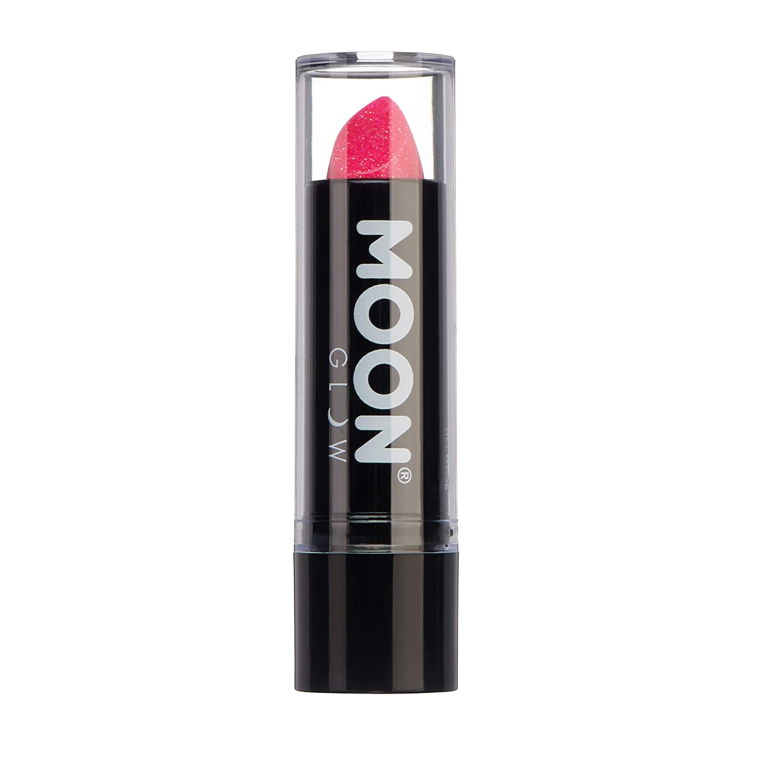 Neon UV Glitter Lipstick,5g Hot Pink