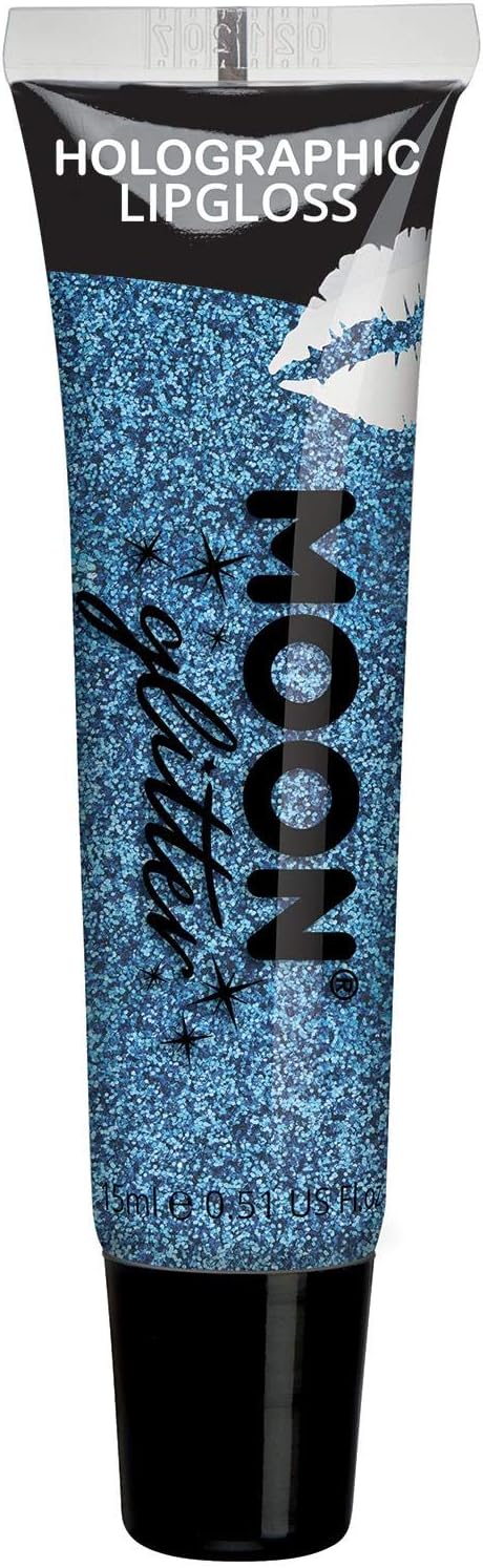 Holographic Fine Glitter Lipgloss,5g Blue