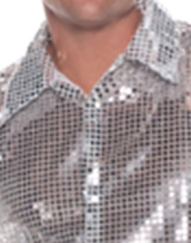 Silver Sequin Shirt