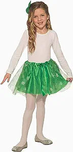 Child Sparkle skirt Green