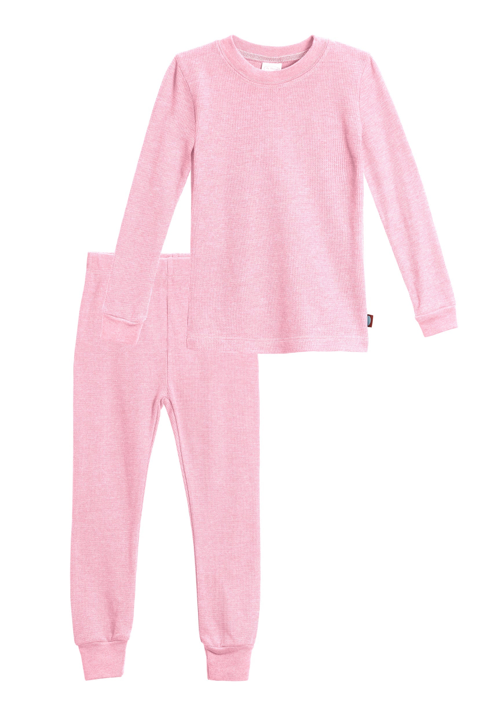 2 Set Girls Thermal Medium Pink
