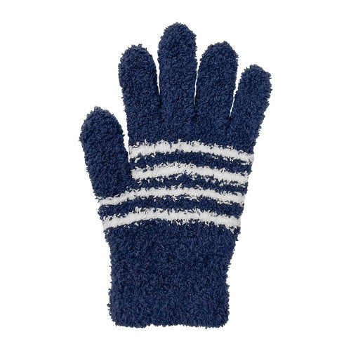POLYCHENILLE STRETCH GLOVE NAVY