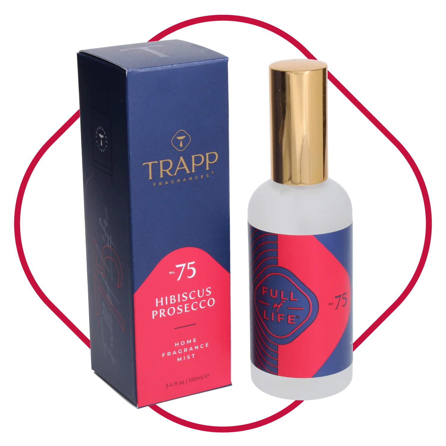 No. 75 Hibiscus Prosecco 3.4 oz. Fragrance Mist