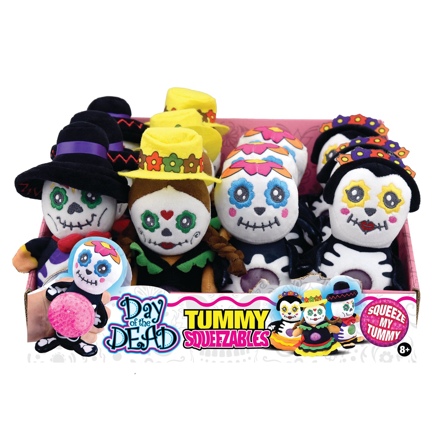 Day of the Dead Tummy Squeezables