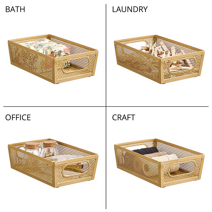 10x6x3 Bin Brass