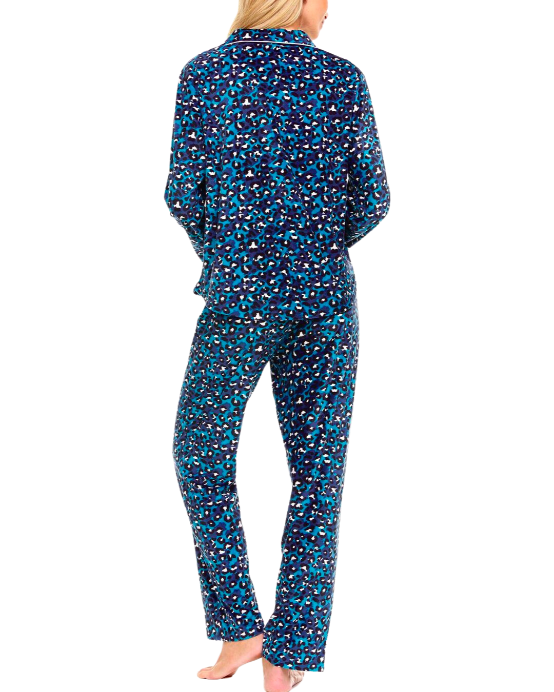 Pajama Notch baby Velour Set Green
