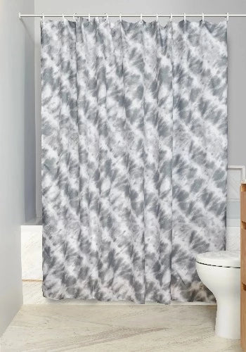 Dazzling Shower Curtain Gray