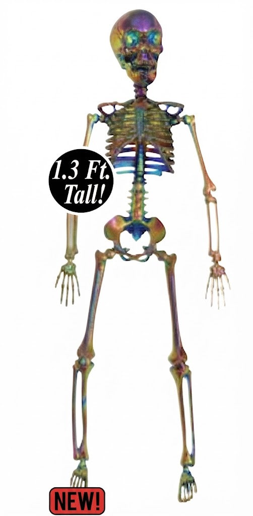 16in Iridescent Skeleton