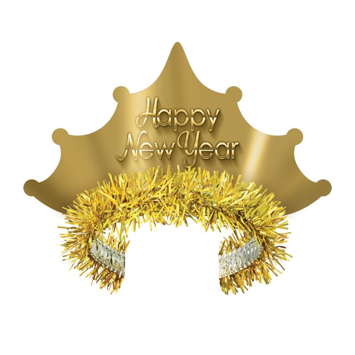 Golden New Year Tiara