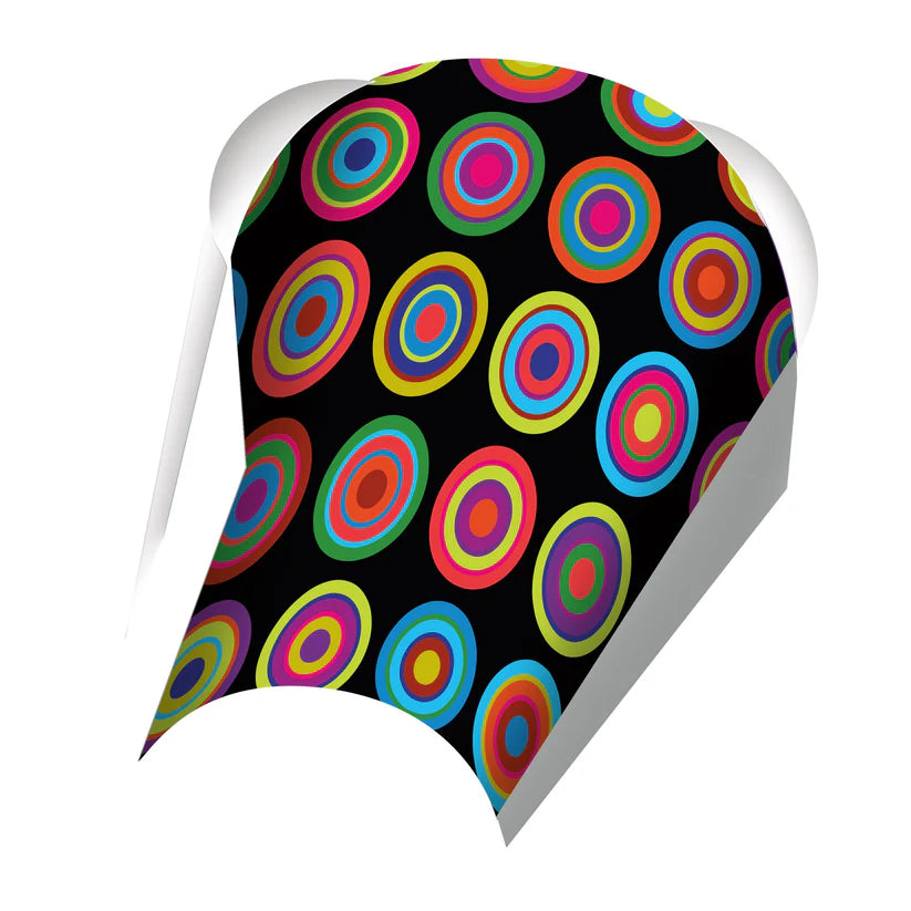 X Kites Pocket Kite Circles Nylon Kite, 21 Inches Wide