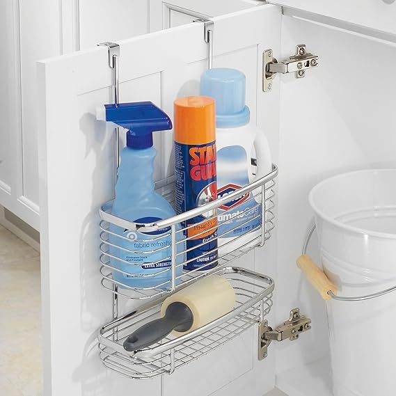 Over the Cabinet Chrome Basket