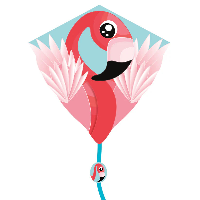 Kites Flamingo Nylon Deluxe Diamond