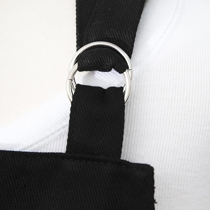 Solid Apron Black 28 x 34