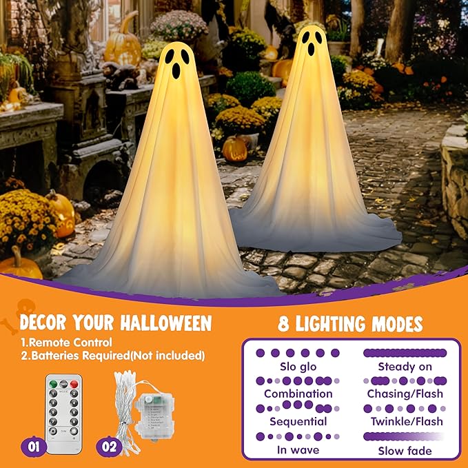 Halloween Standing Ghostt Kit 47"