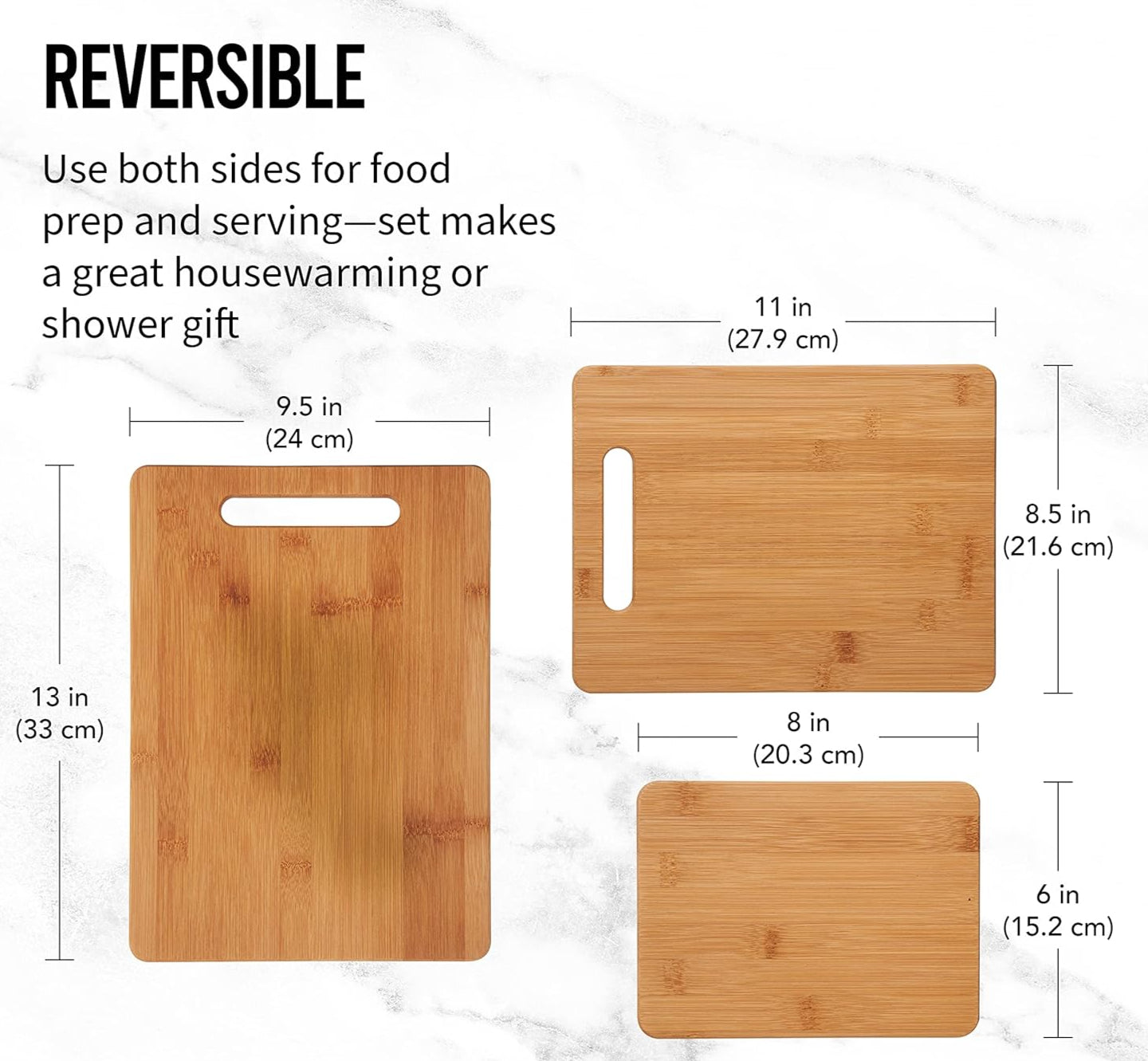 11 x 14 Bamboo Board Set 3