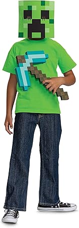 Minecraft Pickaxe & Mask Set
