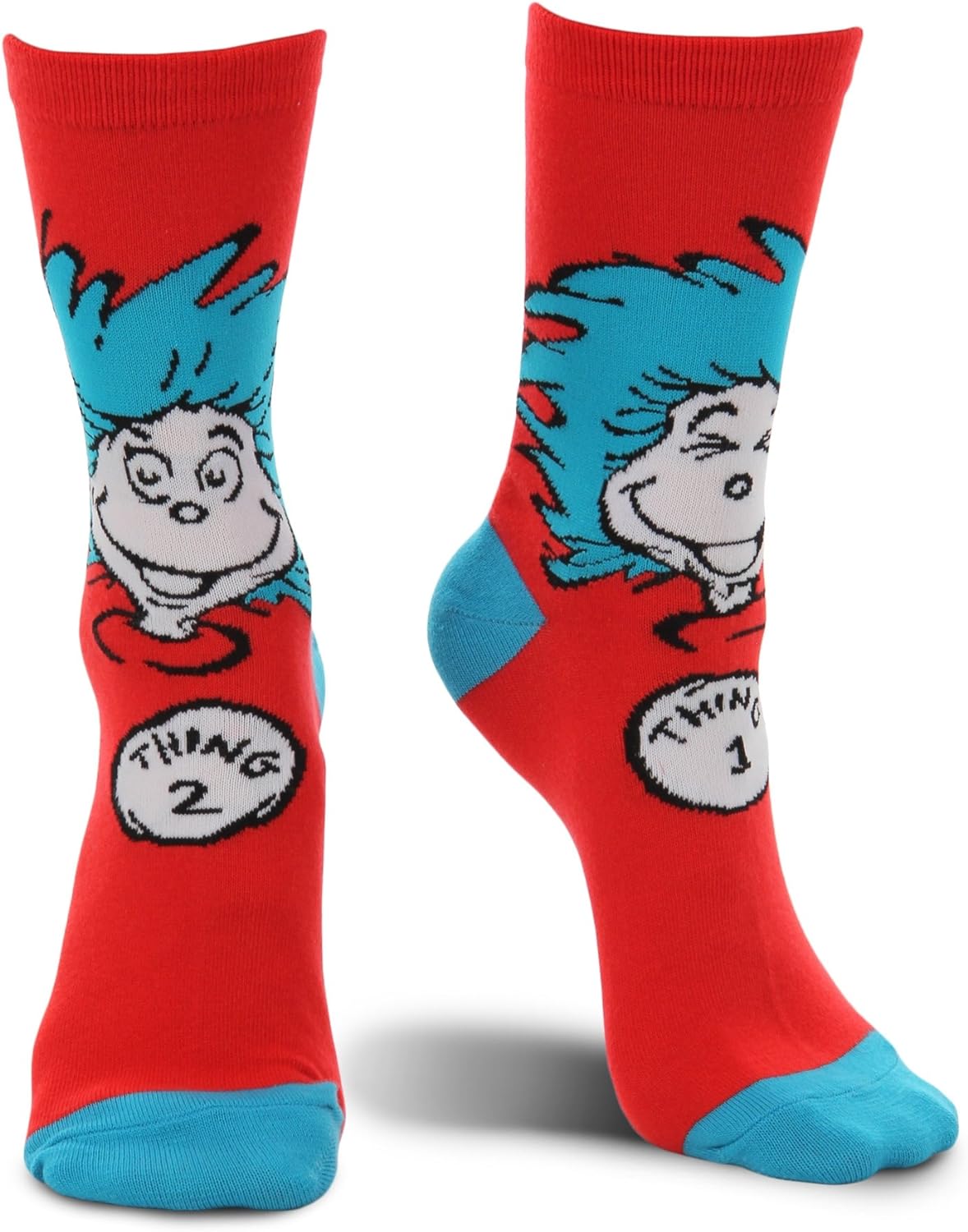 Crew Thing 1 & Thing 2 Socks
