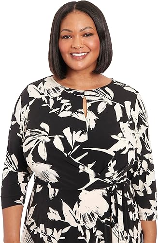 Dress Black Cream - London Times