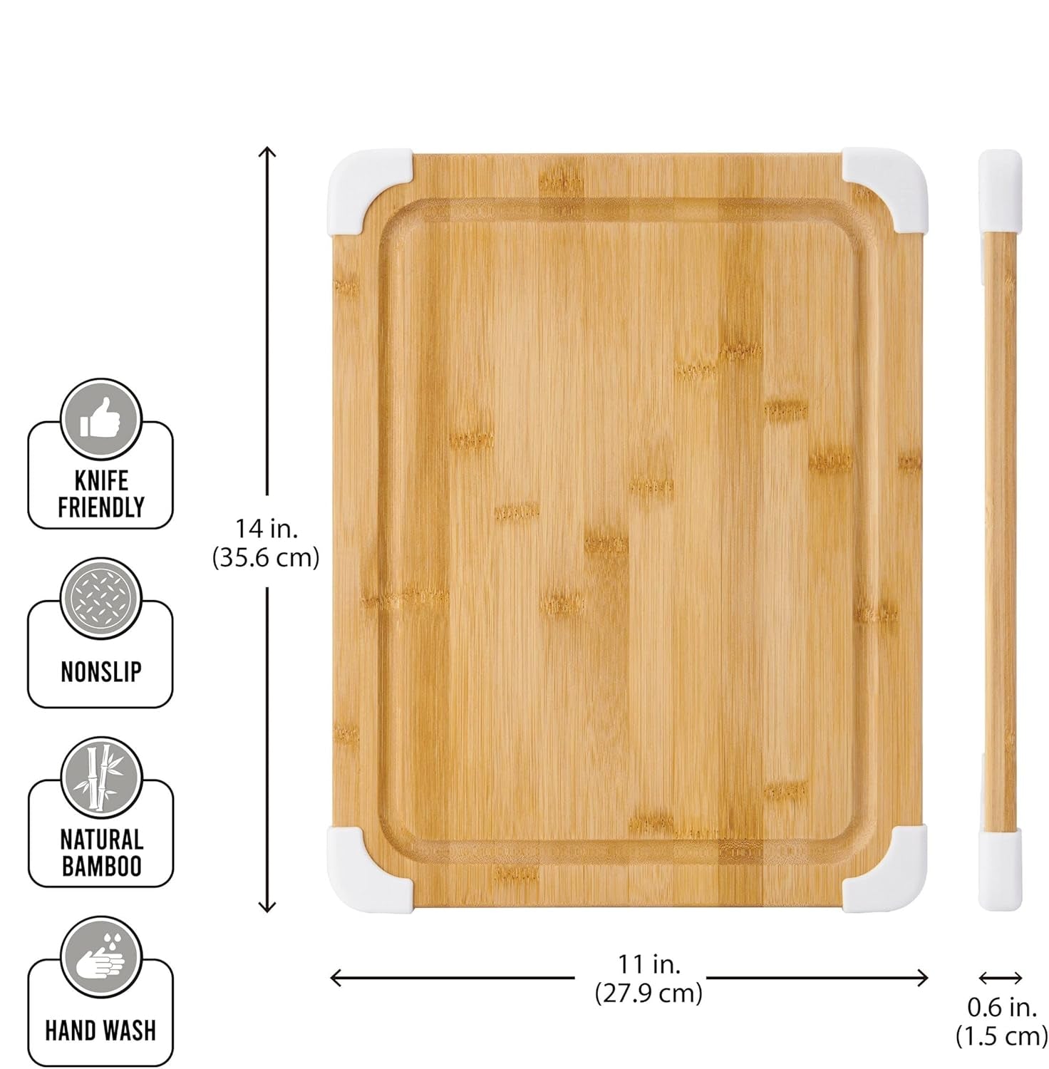11 x 14 Bamboo Board White