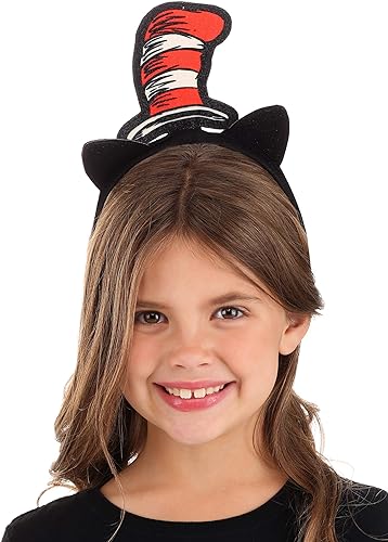 Glitter Headband Dr Seuss Cat in the Hat
